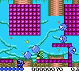 Classic Bubble Bobble (USA) In game screenshot
